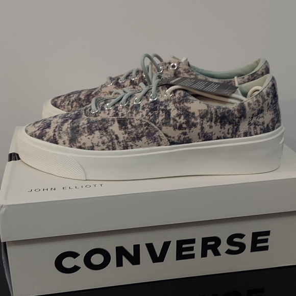 CONVERSE X JOHN ELLIOTT SKID GRIP OX 172578C French Oak Green Size 12 New